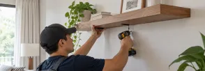 Floating Shelf Installation Barrie